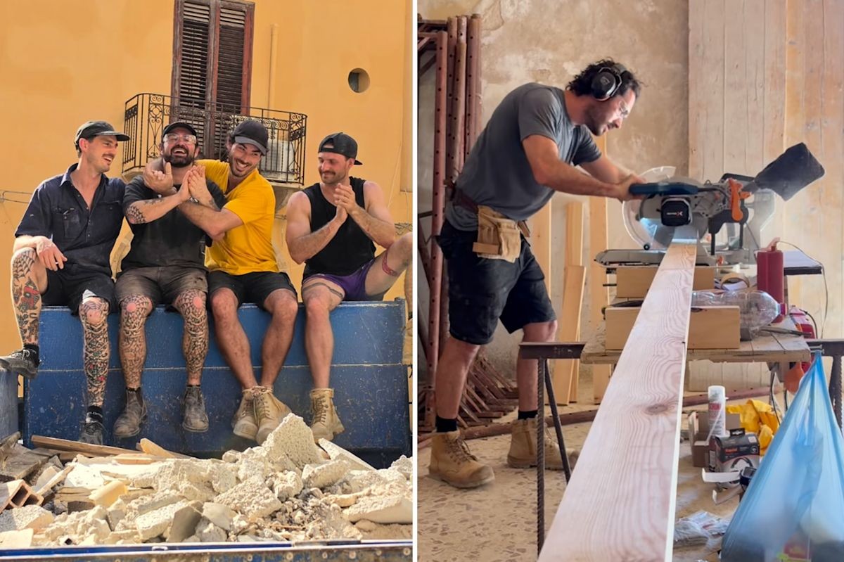 Four Aussie Mates Swap Sydney Prices for a 1 Euro Italian Home